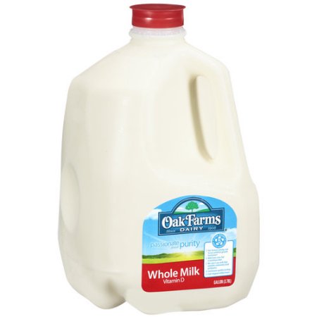 Oak farms whole milk 1gallon