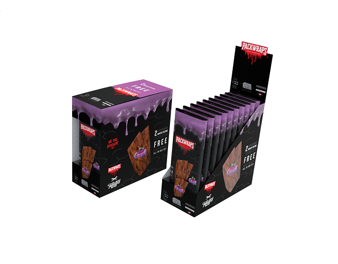 Packwraps gushin grape wraps 10/2pk