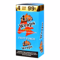 4kings fruit punch ltd cigar wraps 4/$.99 30/4pk
